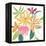 Tutti Frutti Floral II-June Vess-Framed Stretched Canvas