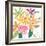 Tutti Frutti Floral II-June Vess-Framed Art Print