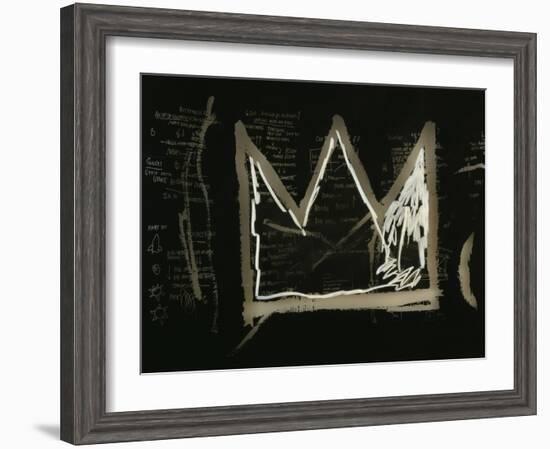 Tuxedo, 1982-83(detail)-Jean-Michel Basquiat-Framed Giclee Print