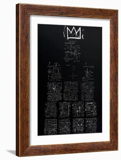 Tuxedo, 1982-83-Jean-Michel Basquiat-Framed Giclee Print