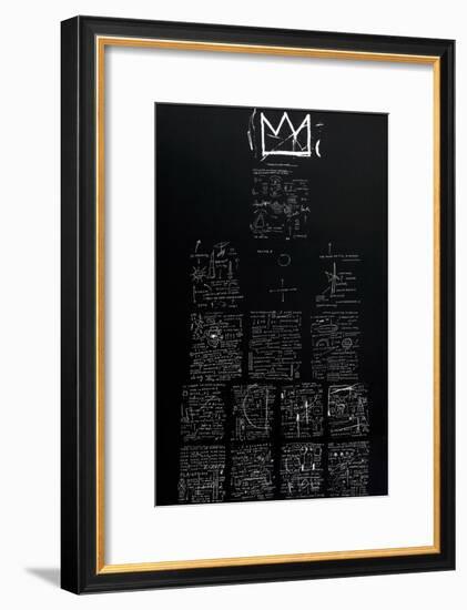 Tuxedo, 1982-83-Jean-Michel Basquiat-Framed Giclee Print