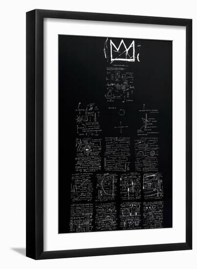 Tuxedo, 1982-83-Jean-Michel Basquiat-Framed Giclee Print