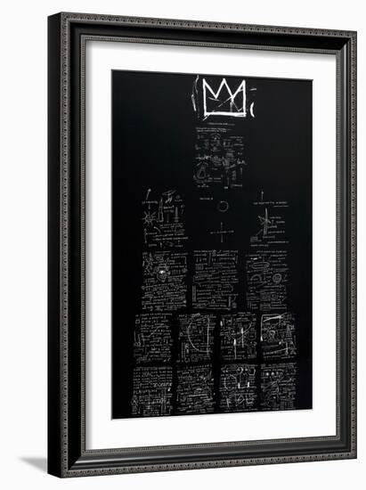 Tuxedo, 1982-83-Jean-Michel Basquiat-Framed Giclee Print