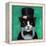 Tuxedo Cat-Lucia Heffernan-Framed Stretched Canvas