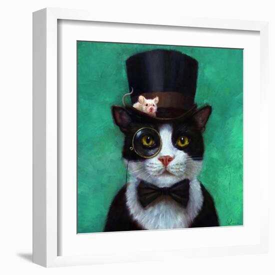 Tuxedo Cat-Lucia Heffernan-Framed Premium Giclee Print