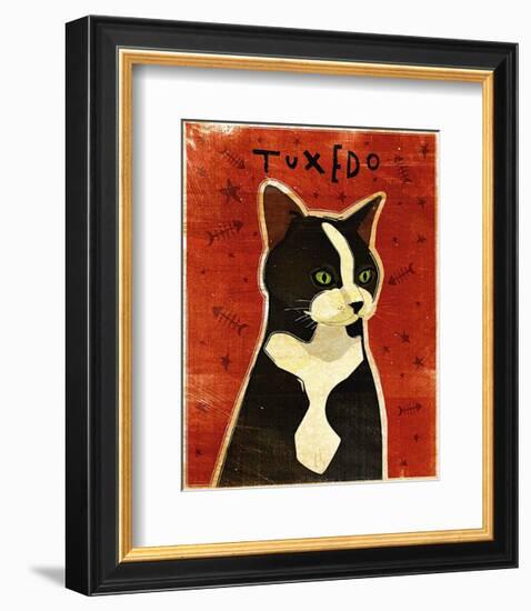 Tuxedo-John Golden-Framed Art Print