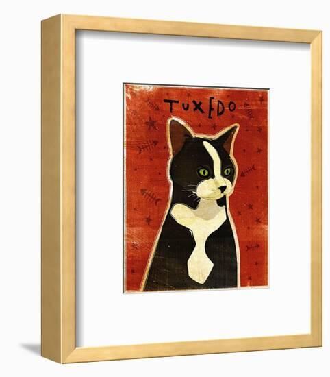 Tuxedo-John Golden-Framed Art Print