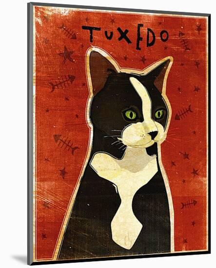 Tuxedo-John Golden-Mounted Art Print