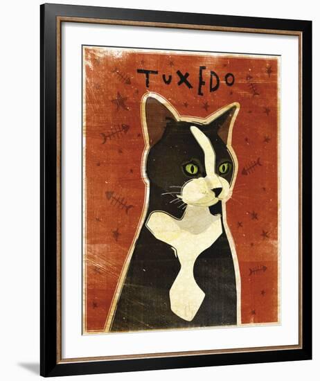 Tuxedo-John W^ Golden-Framed Art Print