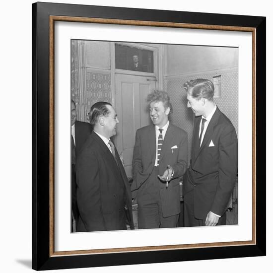 Tv and Recording Star Wee Willie Harris Visits South Yorkshire, 1958-Michael Walters-Framed Photographic Print