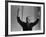 TV Emcee Ed Sullivan Holding His Arms Up, During 20th Anniversary Show-Arthur Schatz-Framed Premium Photographic Print