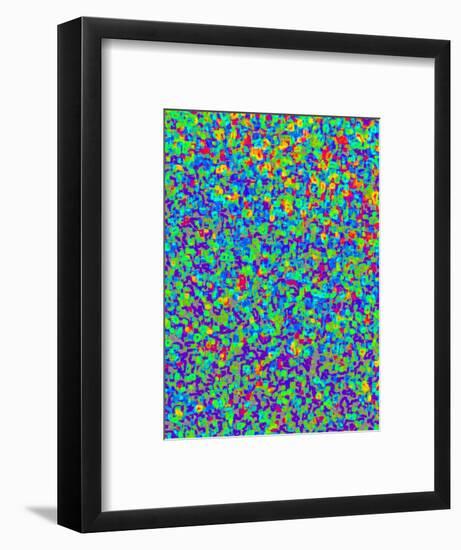 tv pixels,2017-Alex Caminker-Framed Giclee Print