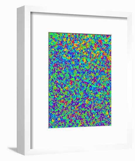 tv pixels,2017-Alex Caminker-Framed Giclee Print