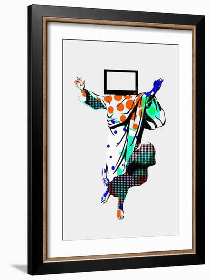 TV Screens Annimo-null-Framed Art Print