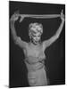TV Stripper Barbara Nichols in the Play "The Untouchables"-J^ R^ Eyerman-Mounted Premium Photographic Print