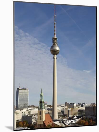 TV Tower, Berlin, Germany, Europe-Matthew Frost-Mounted Photographic Print