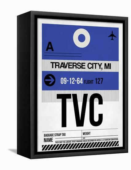 TVC Traverse City Luggage Tag I-NaxArt-Framed Stretched Canvas