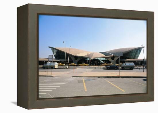 TWA Terminal at Kennedy International Airport-null-Framed Premier Image Canvas