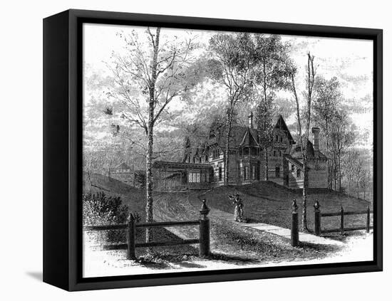 Twain Home Hartford-null-Framed Stretched Canvas