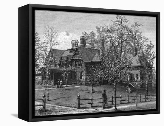 Twain Home Hartford-null-Framed Stretched Canvas