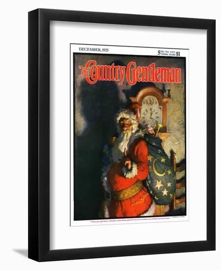 "'Twas the Night before Christmas," Country Gentleman Cover, December 1, 1925-Andrew Wyeth-Framed Giclee Print