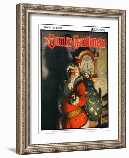"'Twas the Night before Christmas," Country Gentleman Cover, December 1, 1925-Andrew Wyeth-Framed Giclee Print