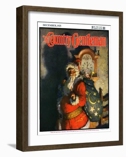 "'Twas the Night before Christmas," Country Gentleman Cover, December 1, 1925-Andrew Wyeth-Framed Giclee Print
