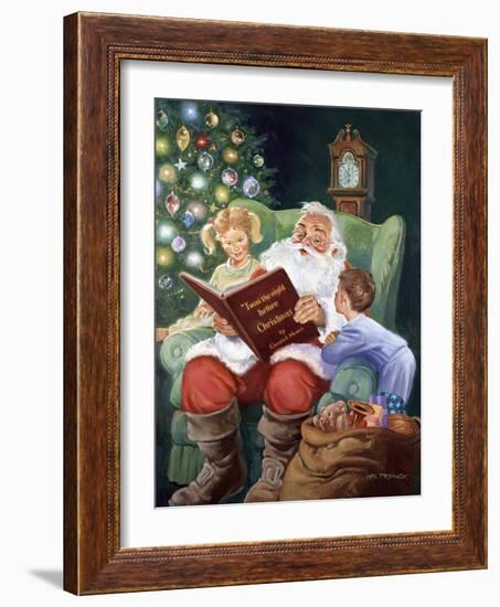 Twas the Night before Christmas-Hal Frenck-Framed Giclee Print