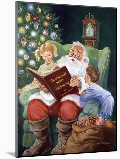 Twas the Night before Christmas-Hal Frenck-Mounted Giclee Print