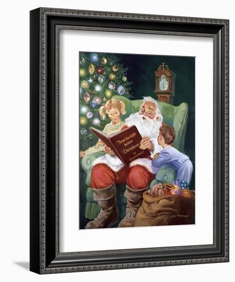 Twas the Night before Christmas-Hal Frenck-Framed Giclee Print