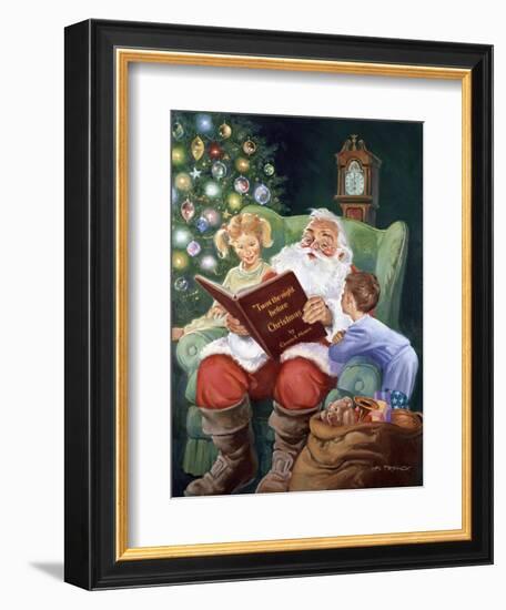 Twas the Night before Christmas-Hal Frenck-Framed Giclee Print