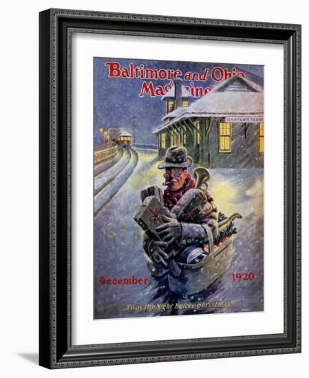 Twas the Night before Christmas-Nicoll-Framed Giclee Print