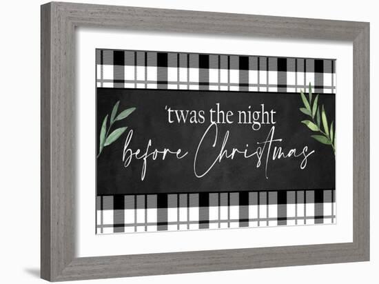 Twas The Night Before Christmas-Kimberly Allen-Framed Art Print