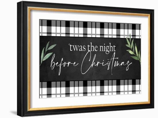 Twas The Night Before Christmas-Kimberly Allen-Framed Art Print