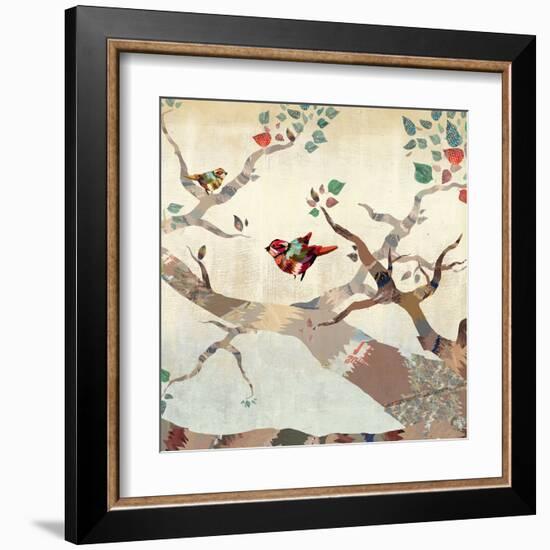 Tweet for Spring II-Anna Polanski-Framed Art Print