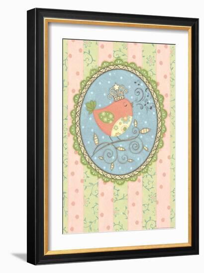 Tweeting Bird-Viv Eisner-Framed Art Print