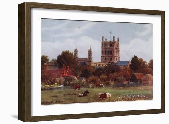 Twekesbury Abbey-Alfred Robert Quinton-Framed Giclee Print