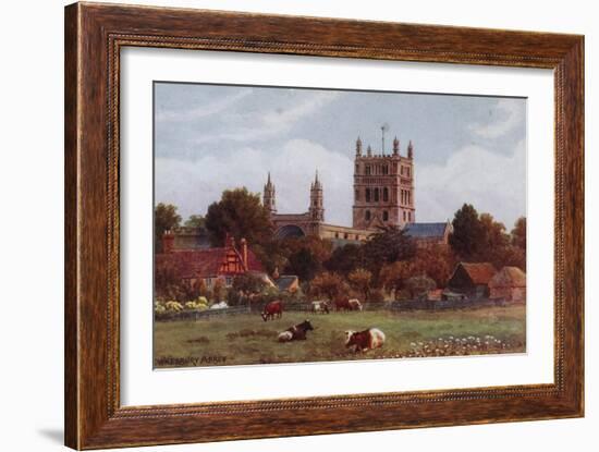 Twekesbury Abbey-Alfred Robert Quinton-Framed Giclee Print