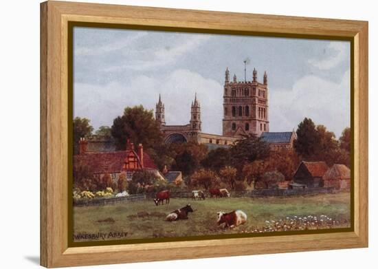 Twekesbury Abbey-Alfred Robert Quinton-Framed Premier Image Canvas