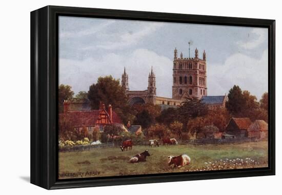 Twekesbury Abbey-Alfred Robert Quinton-Framed Premier Image Canvas