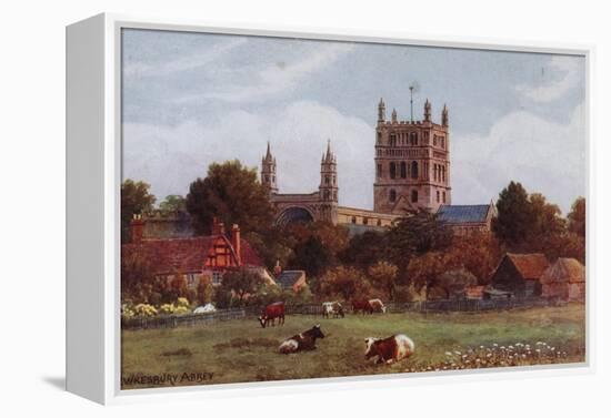 Twekesbury Abbey-Alfred Robert Quinton-Framed Premier Image Canvas