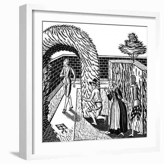 Twelfth Night by William Shakespeare-Eric Ravilious-Framed Giclee Print