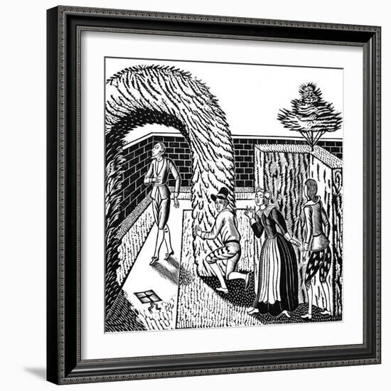 Twelfth Night by William Shakespeare-Eric Ravilious-Framed Giclee Print