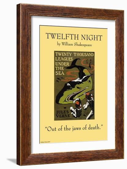 Twelfth Night - Jaws of Death-null-Framed Art Print