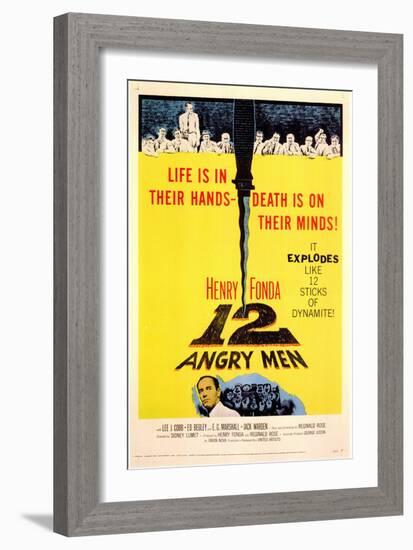 Twelve Angry Men, 1957-null-Framed Art Print