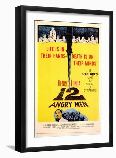 Twelve Angry Men, 1957-null-Framed Art Print