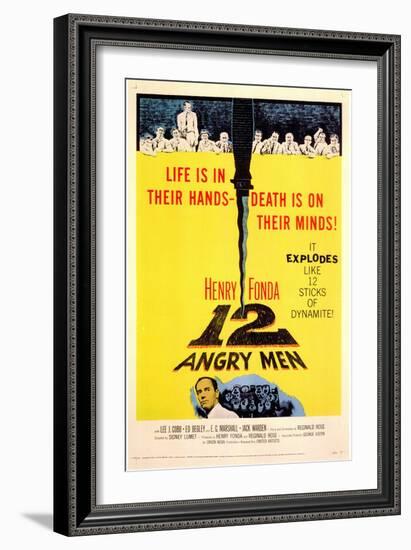Twelve Angry Men, 1957-null-Framed Art Print