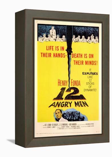 Twelve Angry Men, 1957-null-Framed Stretched Canvas