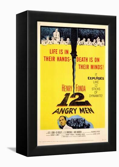 Twelve Angry Men, 1957-null-Framed Stretched Canvas