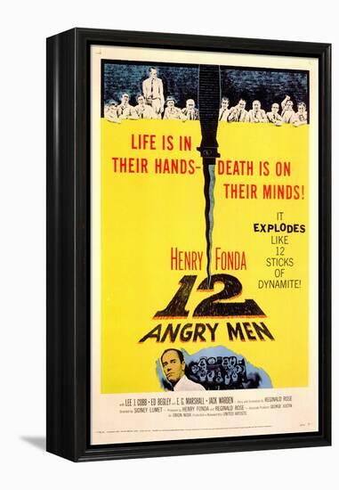 Twelve Angry Men, 1957-null-Framed Stretched Canvas